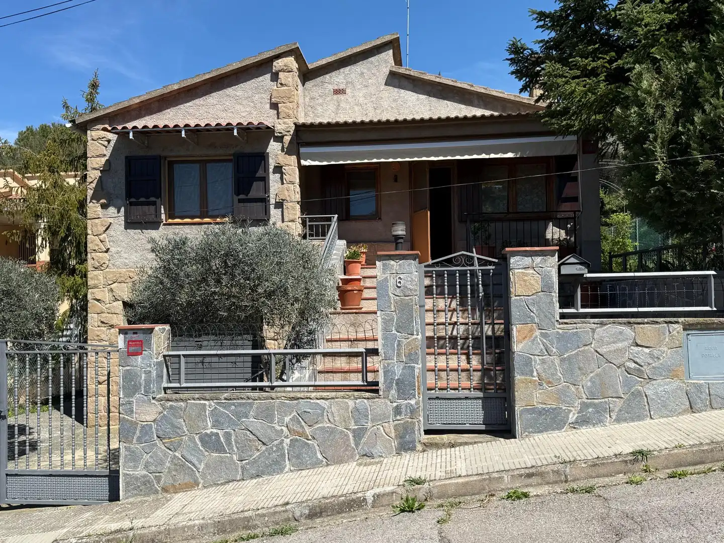 Vista exterior de Casa o chalet en venta en Talamanca con Calefacción, Jardín privado y Terraza