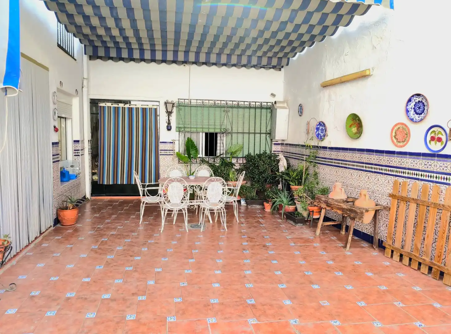 Terraza de Casa adosada en venta en Mancha Real con Jardín privado, Terraza y Piscina