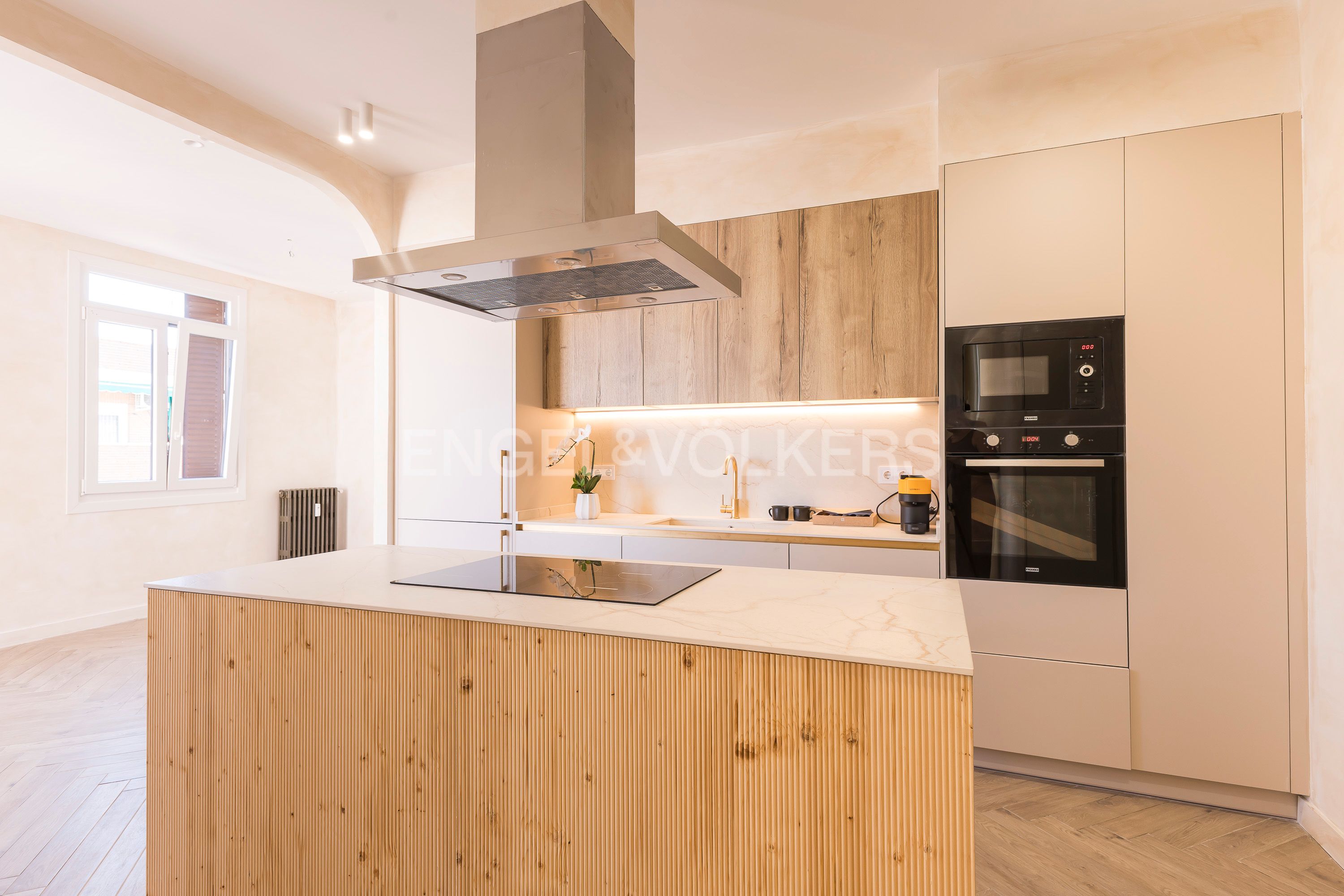 Cocina de Ático en venta en  Madrid Capital con Aire acondicionado, Calefacción y Terraza