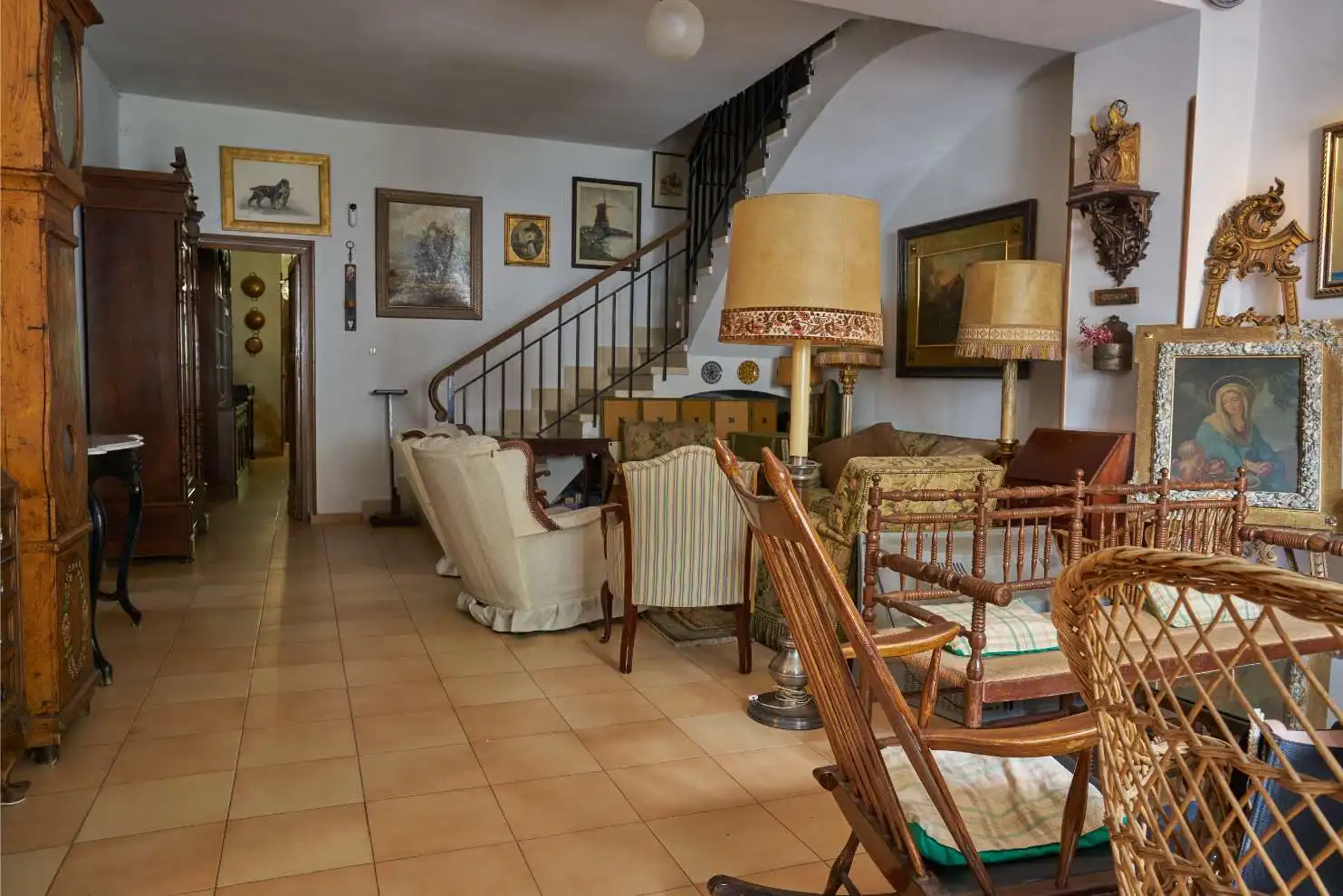 Living room of Detached homes for sale in Valdetorres de Jarama  with Private garden, Terrace and Swimming Pool