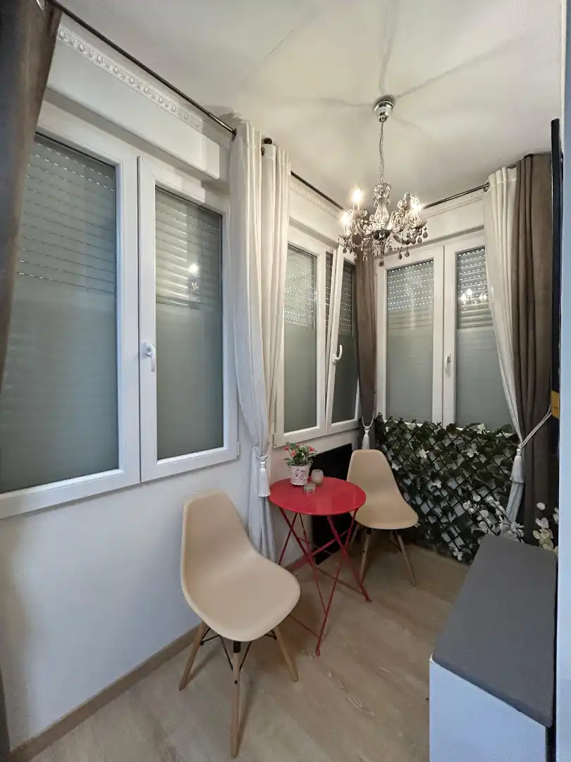 Terrasse von Geschaftsraum zum Verkauf in Alicante / Alacant mit Klimaanlage, Parkett und Möbliert