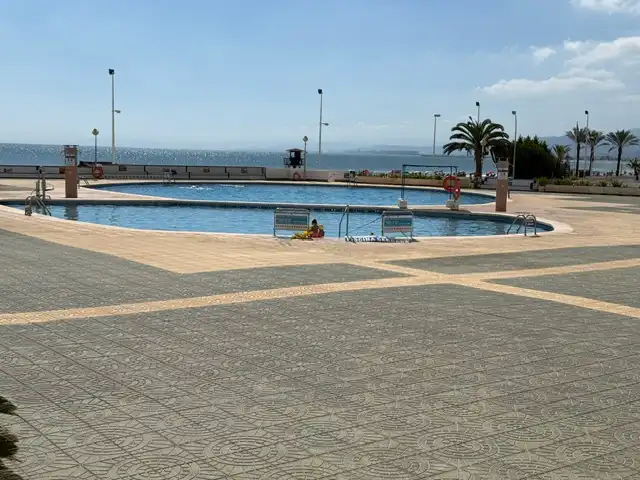 Swimming pool of Attic for sale in Racó