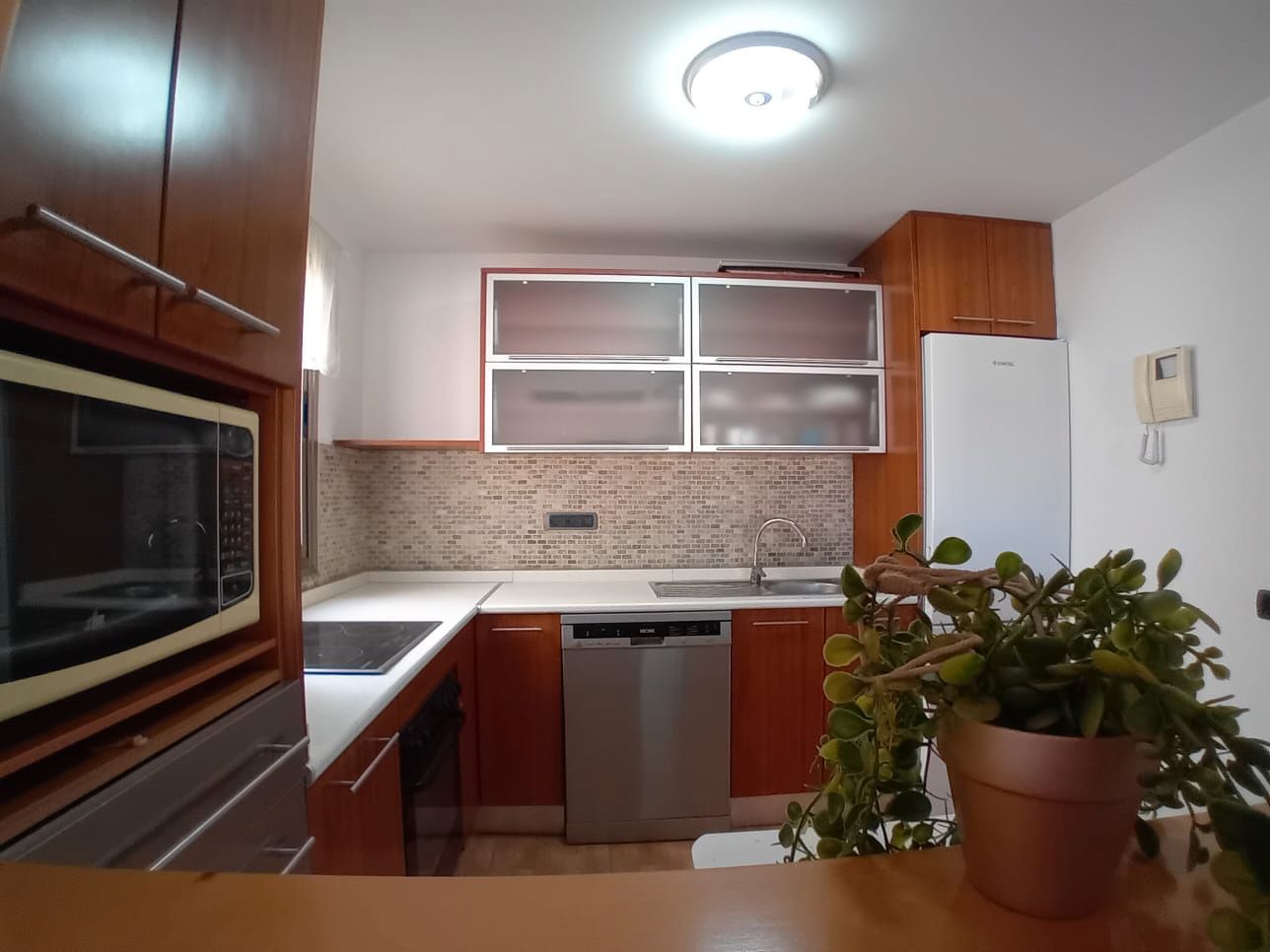 Kitchen of Attic to rent in Telde  with Terrace, Oven and Washing machine