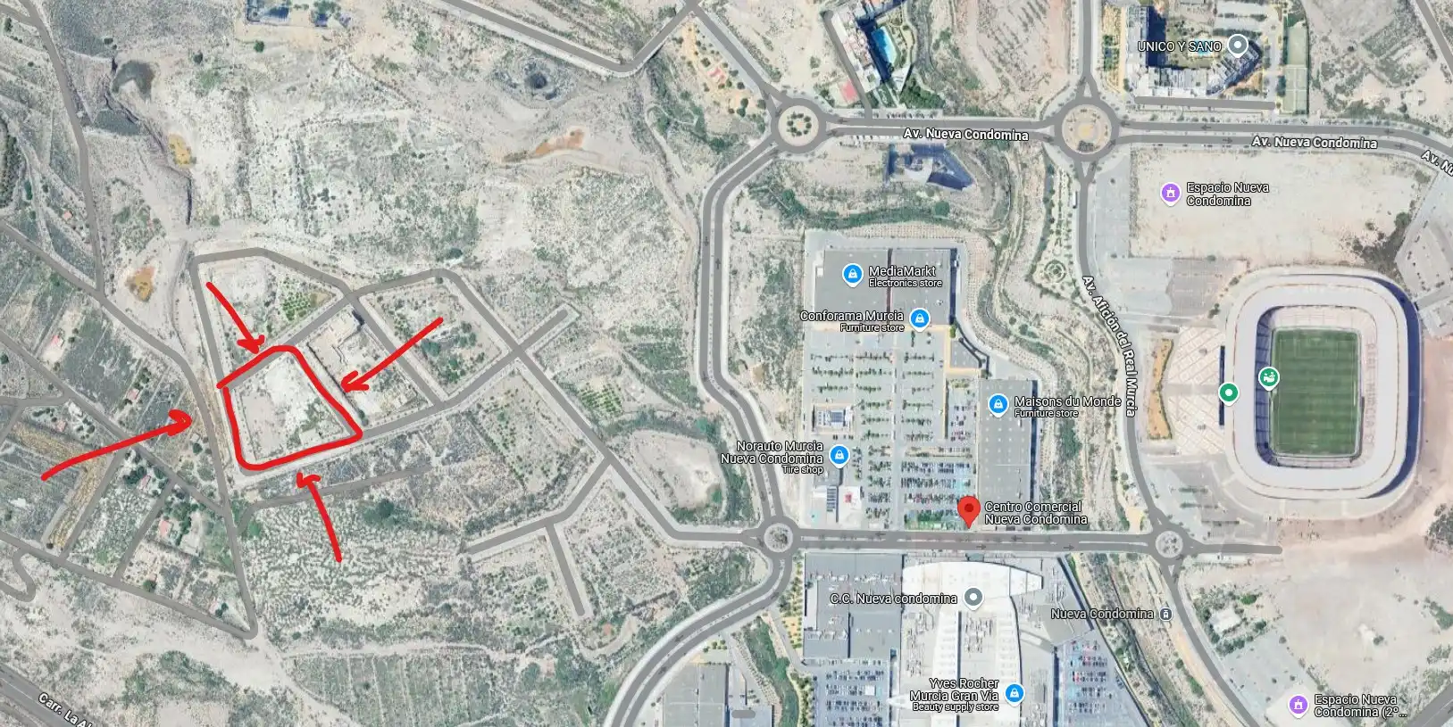 Terreny residencial en venda a Calle Nueva Condomina 13 2P