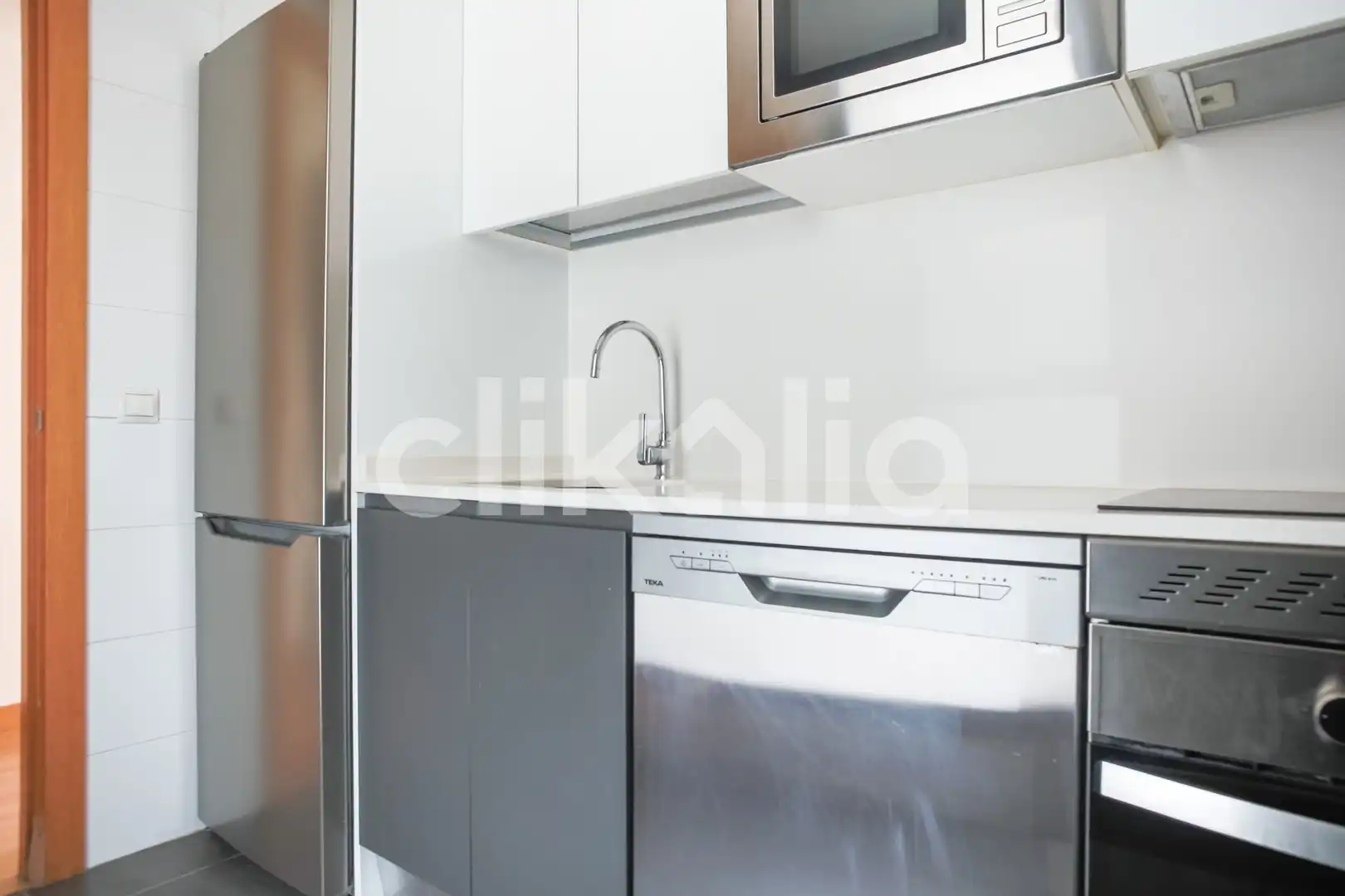 Kitchen of Flat for sale in Móstoles  with Heating, Storage room and Swimming Pool
