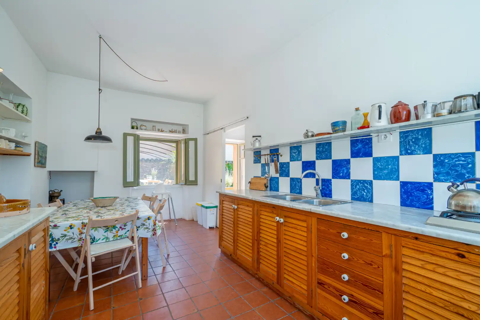 Cuina de Casa o xalet en venda en Palau-saverdera amb Aire condicionat, Jardí privat i Terrassa