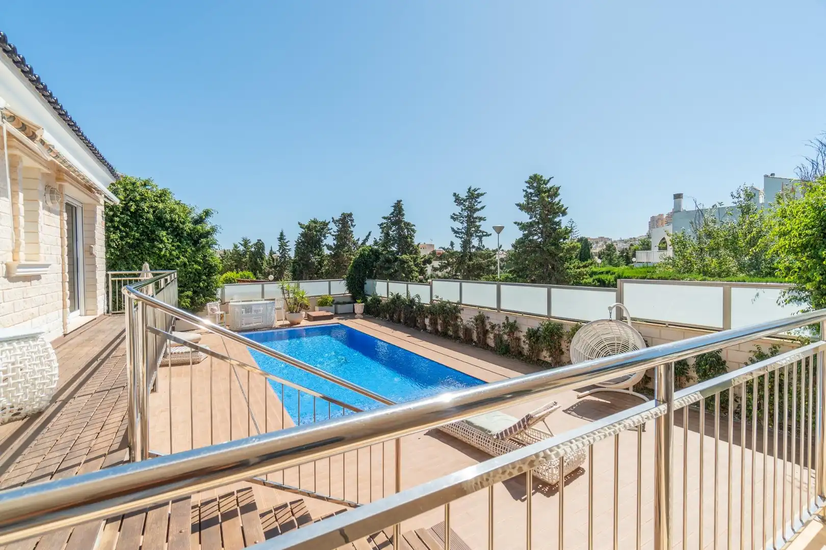 Piscina de Casa o xalet en venda en La Mata
