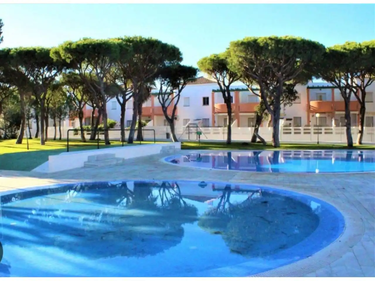 Garten von Wohnung zum Verkauf in Chiclana de la Frontera mit Klimaanlage, Terrasse und Abstellraum