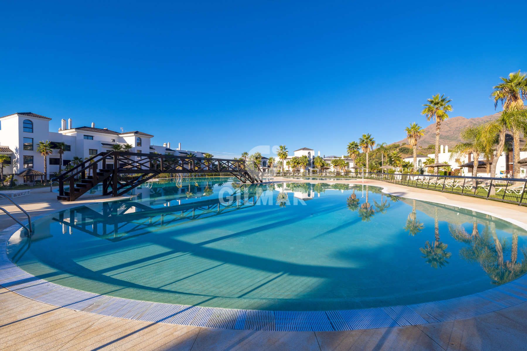 Swimming pool of Planta baja for sale in Estepona  with Heating, Private garden and Storage room