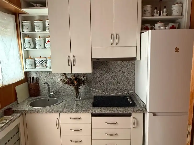 Küche von Wohnung zur Miete in Zamora Capital  mit Terrasse und Balkon