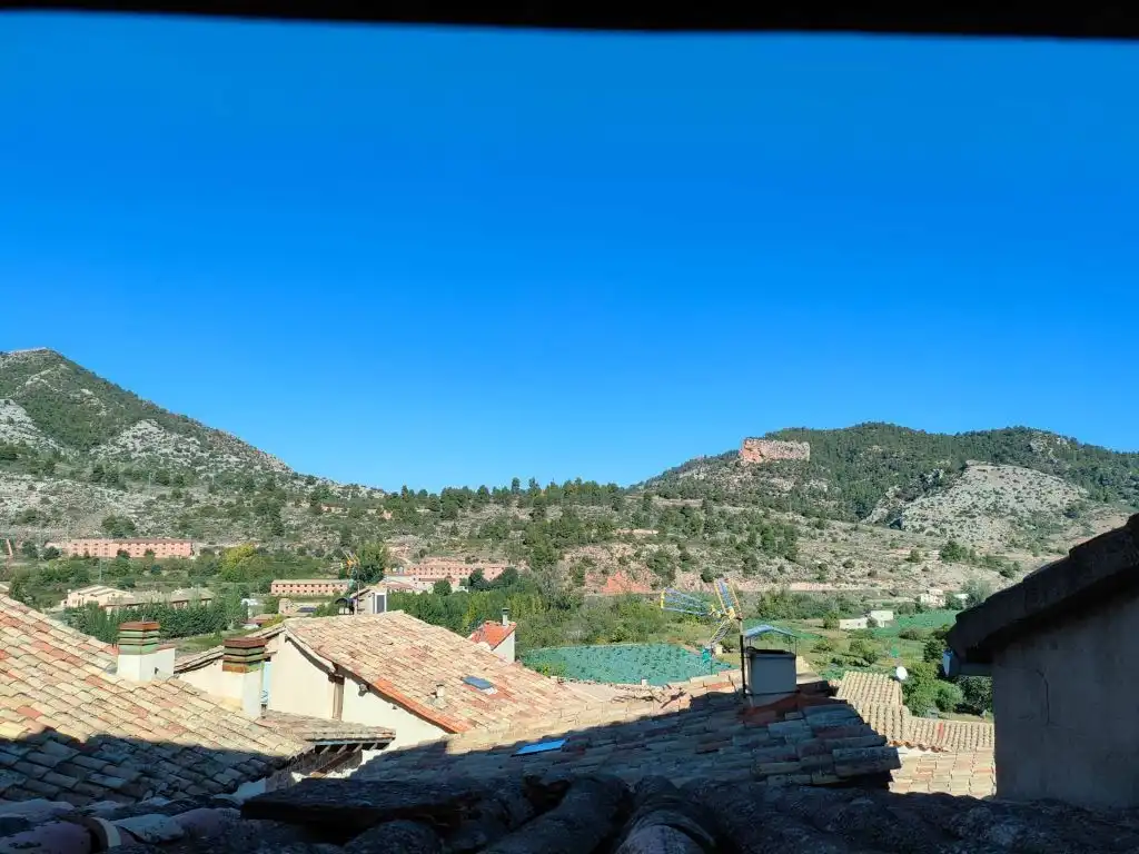 Vista exterior de Casa adosada en venta en Beceite con Terraza