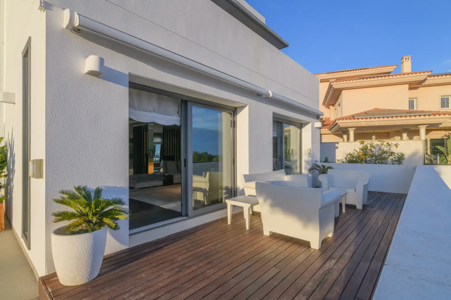Terrassa de Casa o xalet en venda en Sitges amb Terrassa, Traster i Piscina