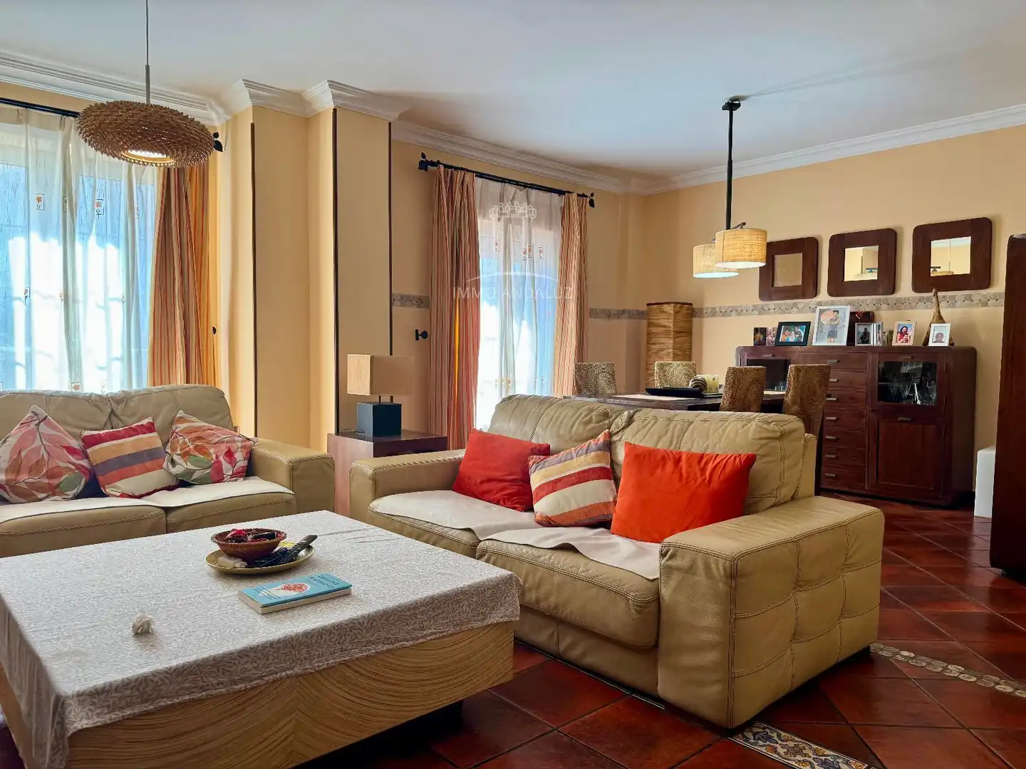 Living room of Duplexes for sale in Conil de la Frontera  with Air Conditioner, Heating and Terrace