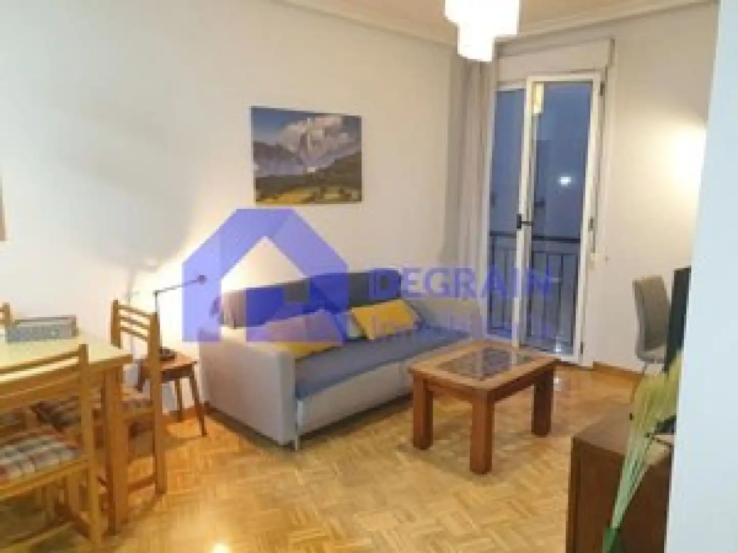 Sala de estar de Piso de alquiler en Oviedo 