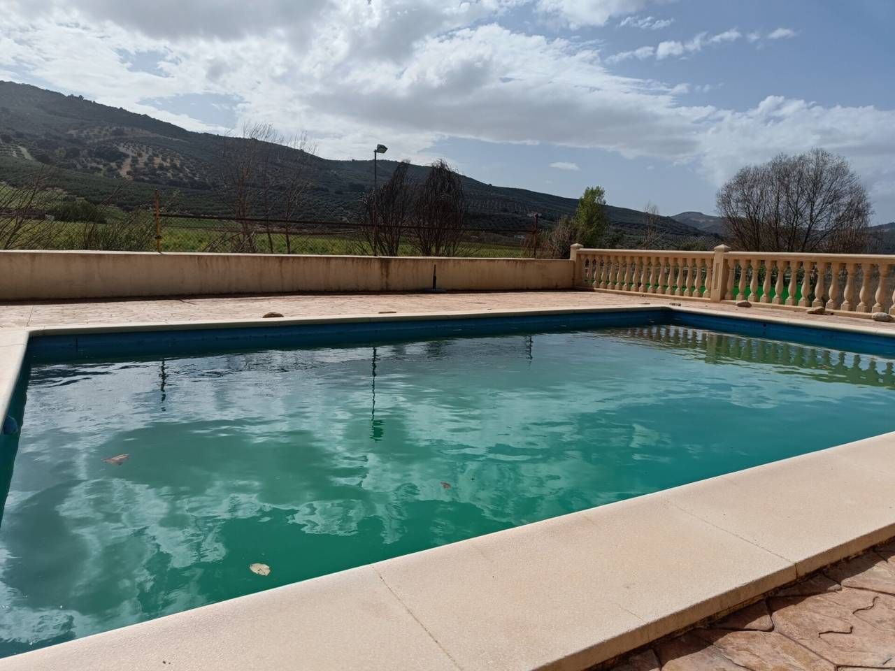 Piscina de Finca rústica en venda en Montefrío amb Aire condicionat, Jardí privat i Terrassa