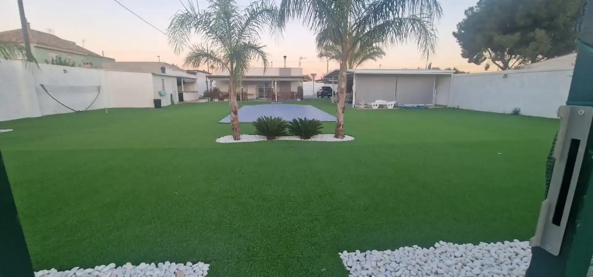 Terrassa de Casa o xalet en venda en Murcia amb Aire condicionat, Jardí privat i Piscina