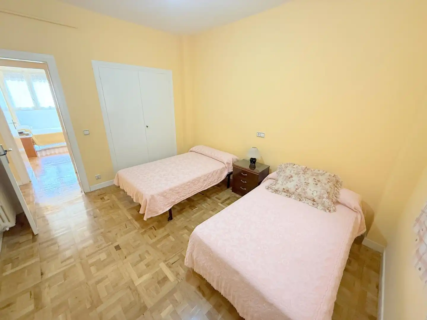 Bedroom of Flat for sale in Estella / Lizarra  with Heating, Parquet flooring and Balcony