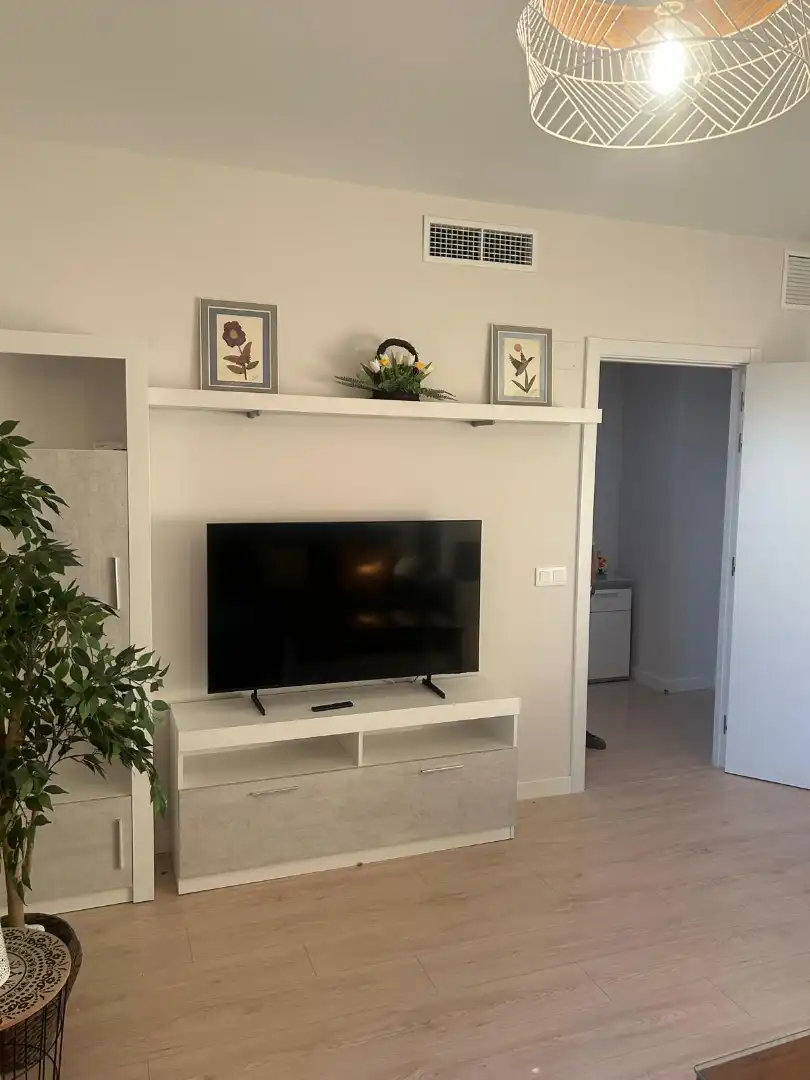 Sala de estar de Piso de alquiler en Dos Hermanas con Aire acondicionado, Terraza y Amueblado