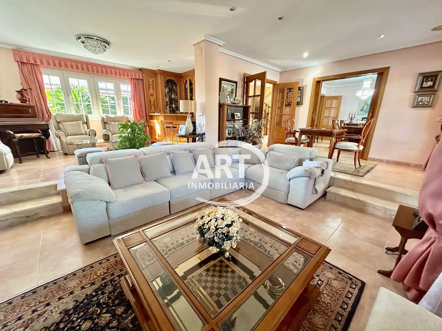 Living room of Houses for sale in L'Eliana  with Air Conditioner, Heating and Private garden