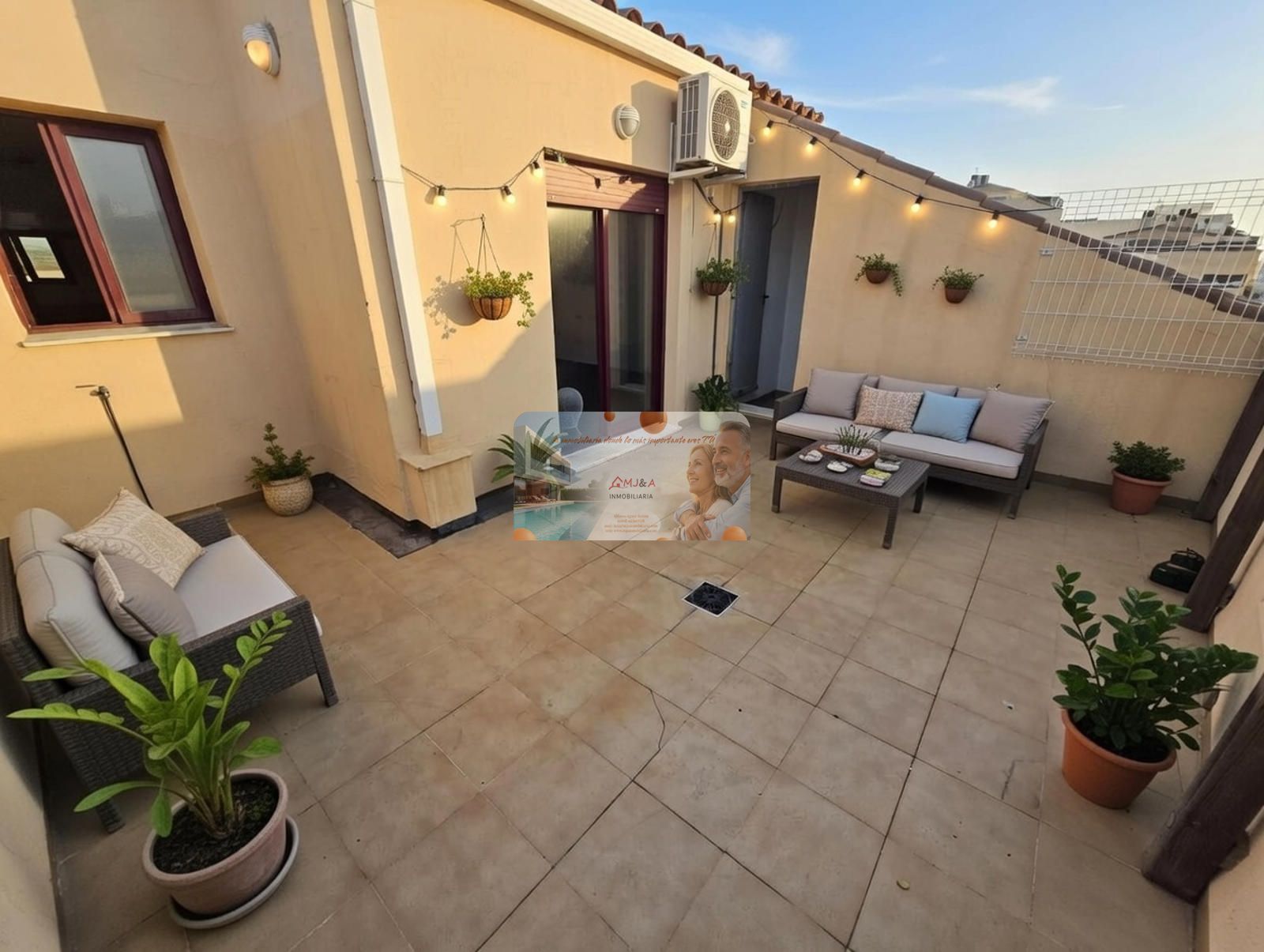 Terrace of Duplex for sale in Castellón de la Plana / Castelló de la Plana  with Air Conditioner, Heating and Terrace