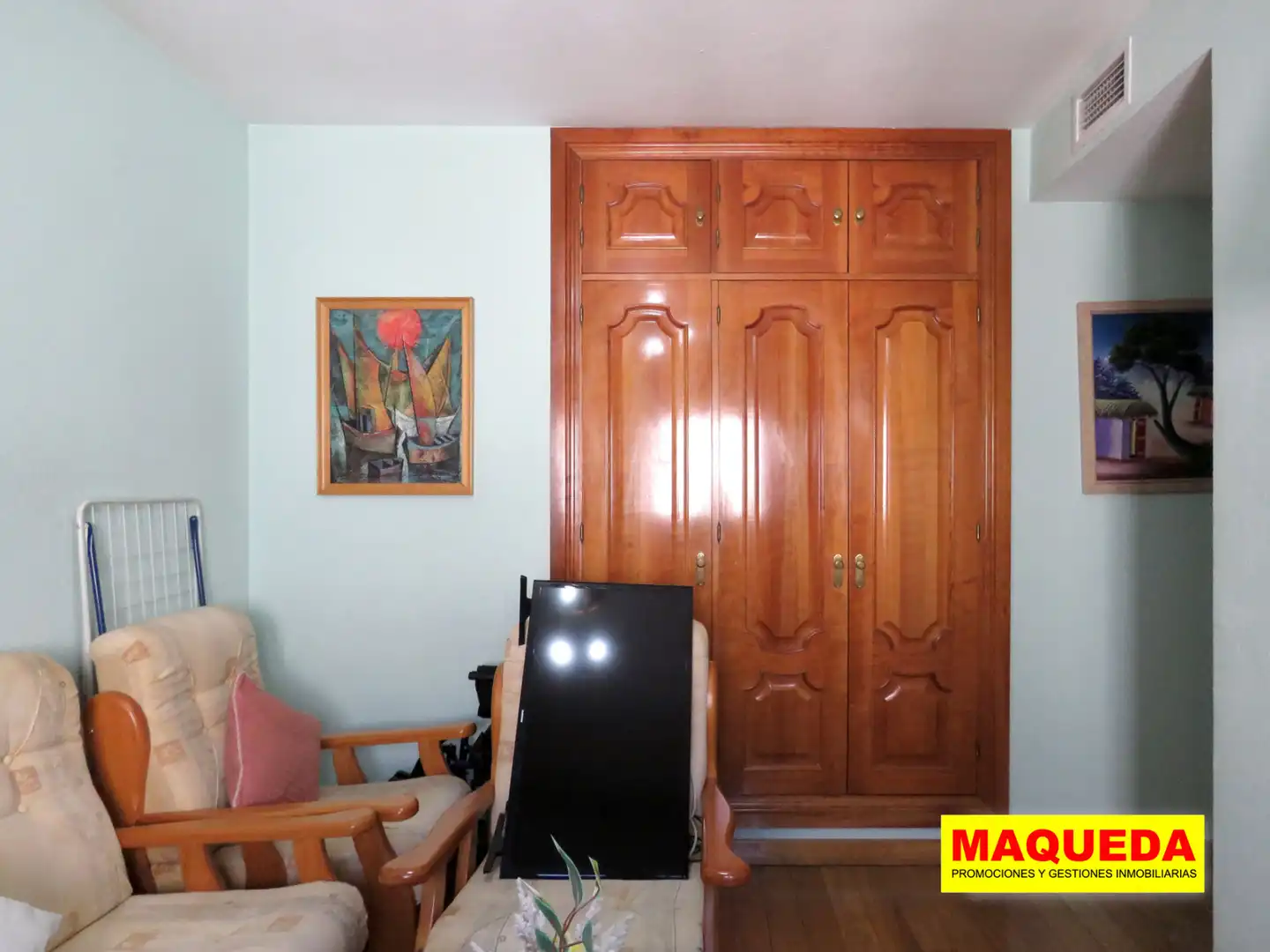 Bedroom of Flat for sale in Alcorcón  with Air Conditioner, Heating and Parquet flooring