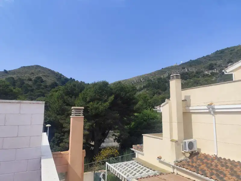 Vista exterior de Casa adosada en venta en Cullera con Aire acondicionado, Calefacción y Terraza