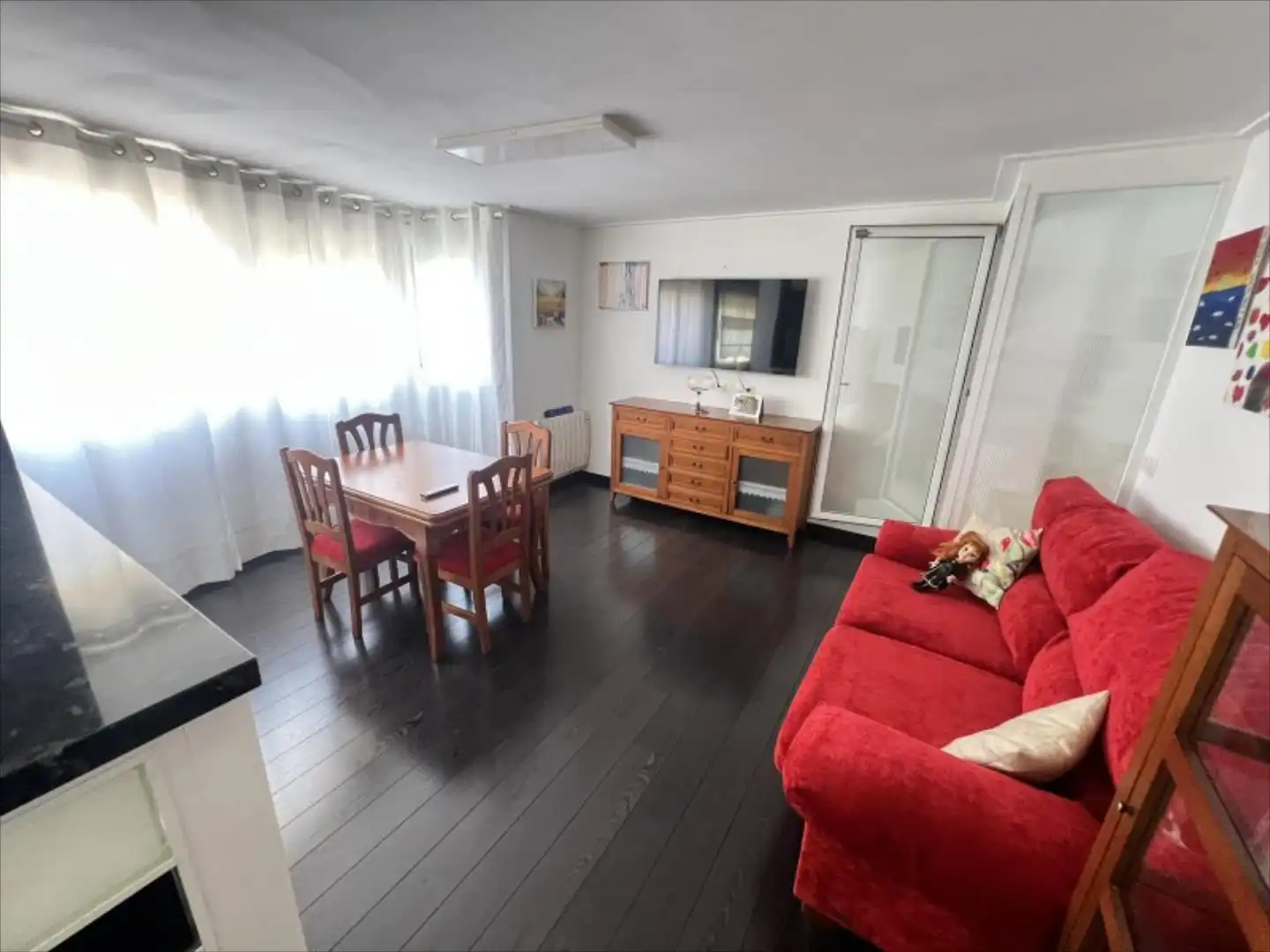 Sala de estar de Ático en venta en Guadassuar con Terraza y Trastero