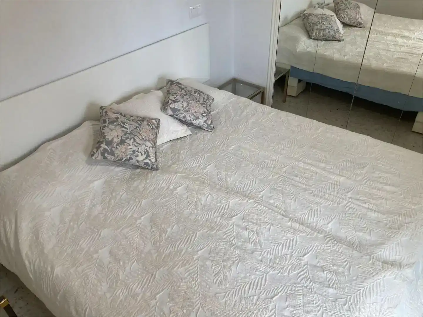 Schlafzimmer von Wohnung zur Miete in Dénia mit Klimaanlage, Privatgarten und Schwimmbad