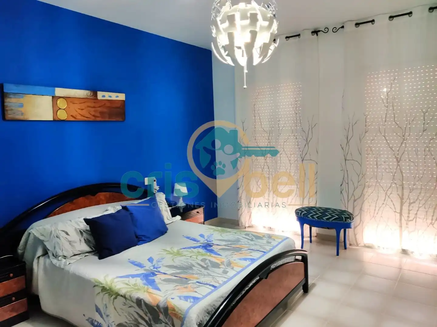 Bedroom of Flat for sale in Lorca  with Air Conditioner, Terrace and Furnished