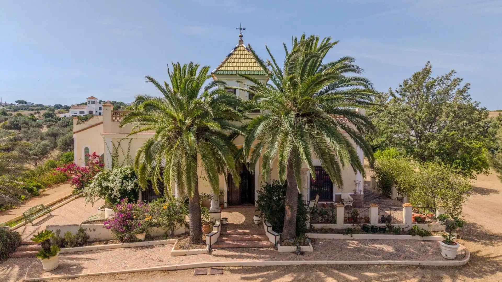 Außenansicht von Country house zum Verkauf in Ayamonte mit Klimaanlage, Heizung und Privatgarten