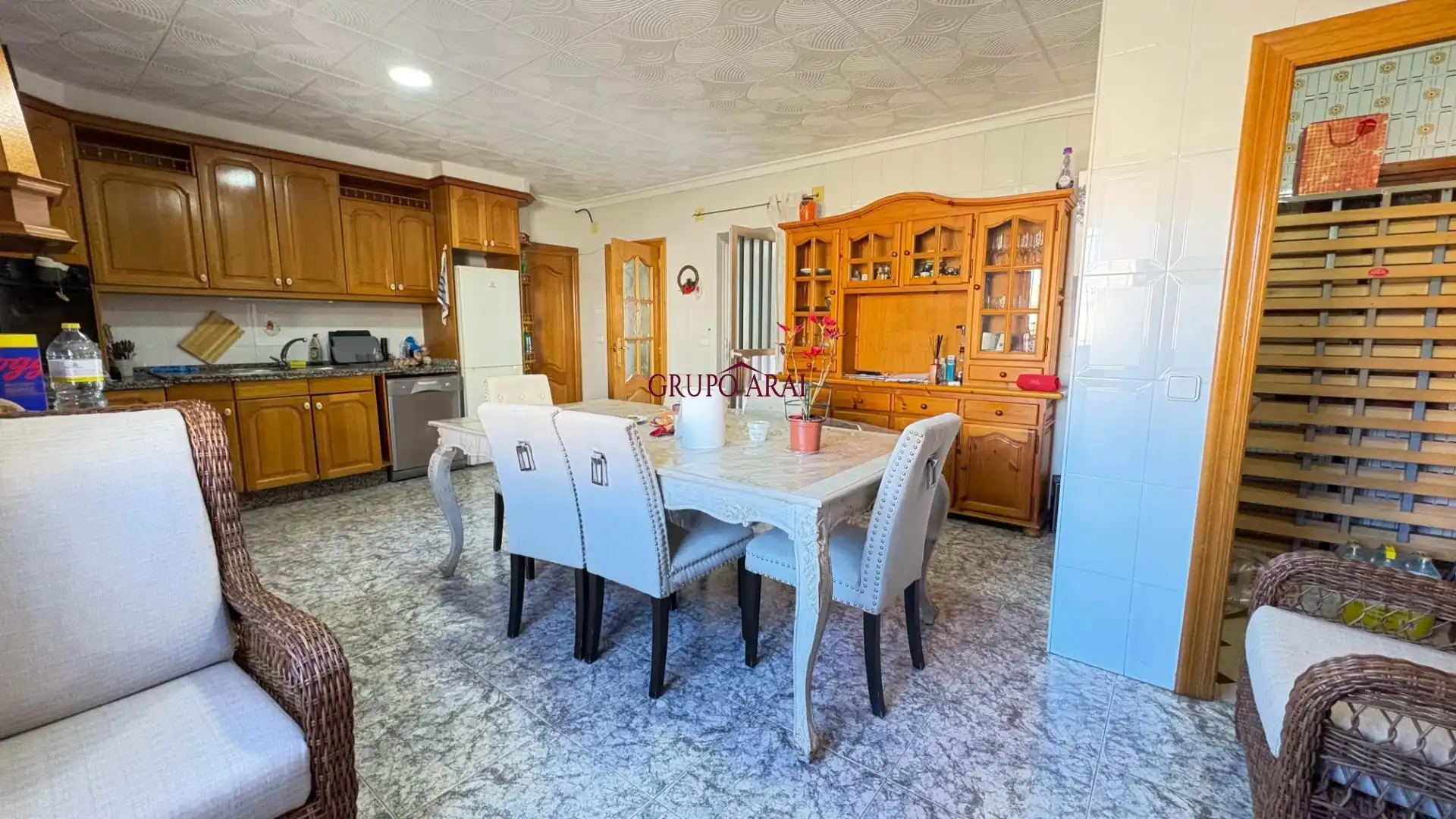 Cuina de Casa o xalet en venda en Alicante / Alacant amb Aire condicionat