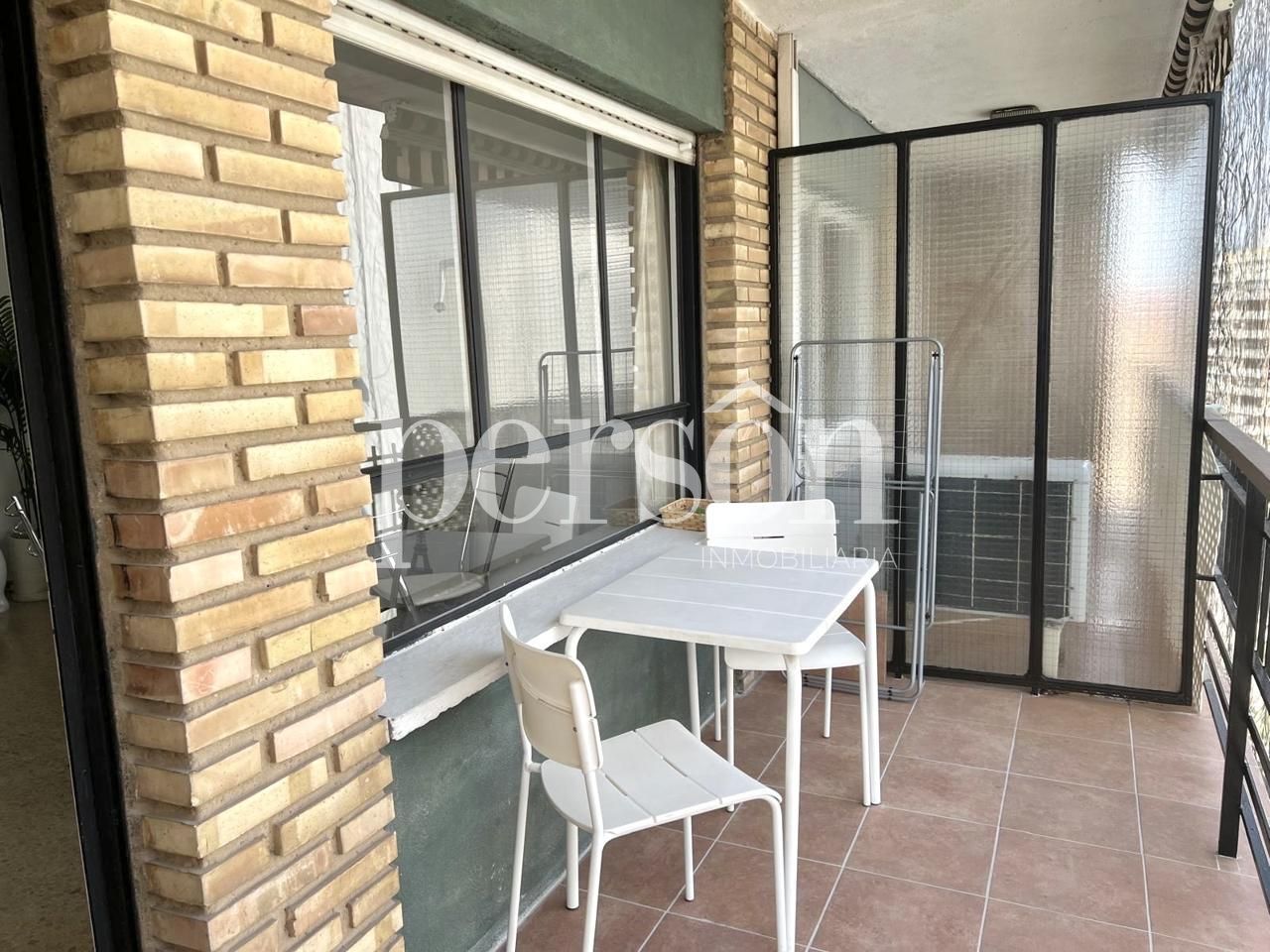 Bedroom of Flat to rent in  Valencia Capital  with Air Conditioner and Terrace