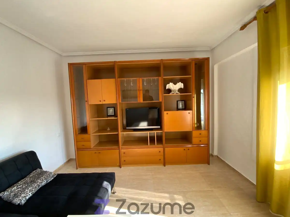 Wohnzimmer von Wohnung zur Miete in Moncada mit Klimaanlage, Heizung und Möbliert