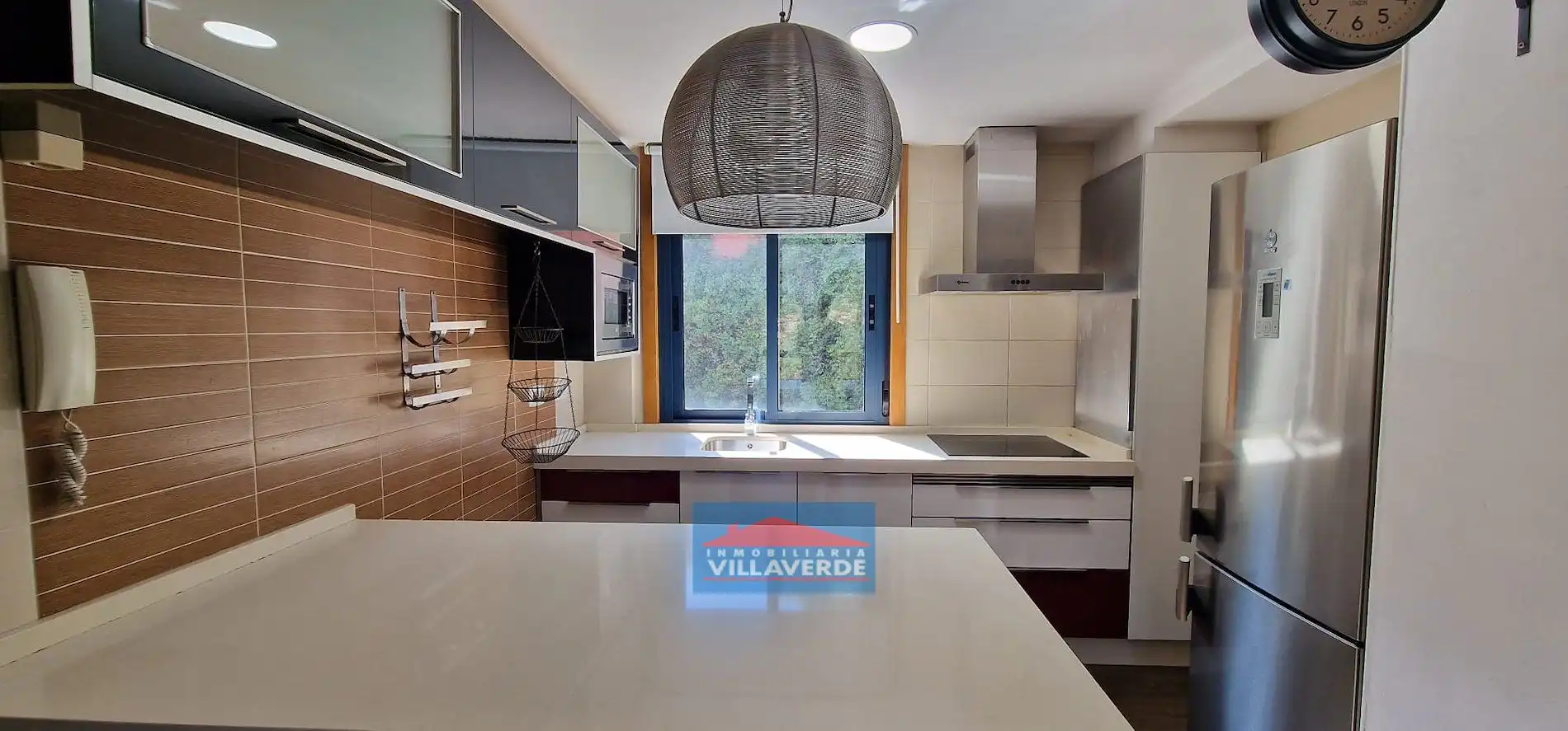Cocina de Dúplex en venta en Cangas  con Aire acondicionado, Terraza y Trastero