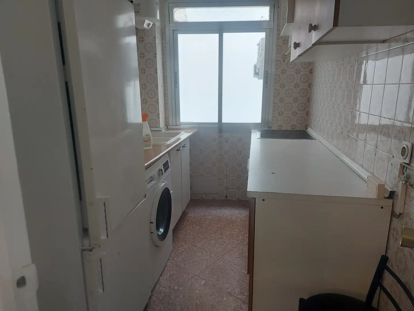 Kitchen of Flat for rent in Toledo  with Heating, Furnished and Washing machine