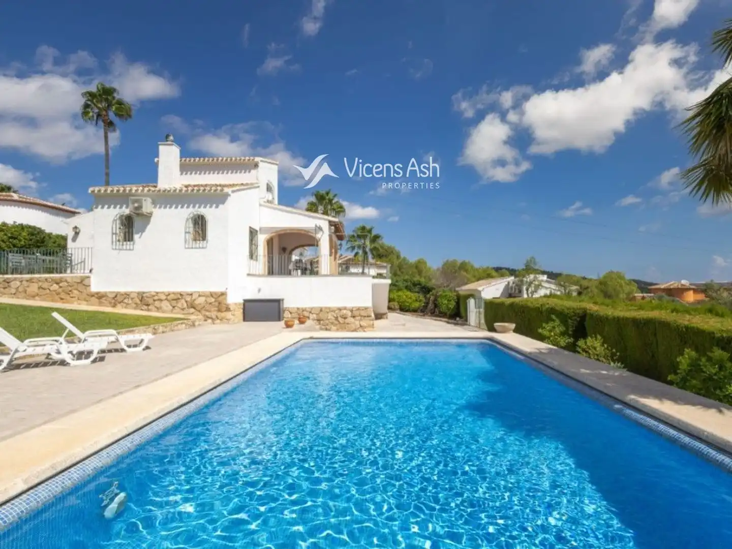 Exterior view of Houses for sale in Jávea / Xàbia  with Air Conditioner, Terrace and Storage room