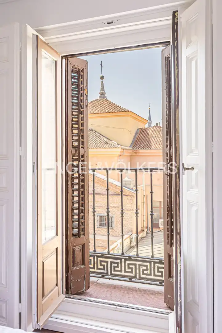 Exterior view of Flat for rent in Madrid  with Air Conditioner, Heating and Balcony