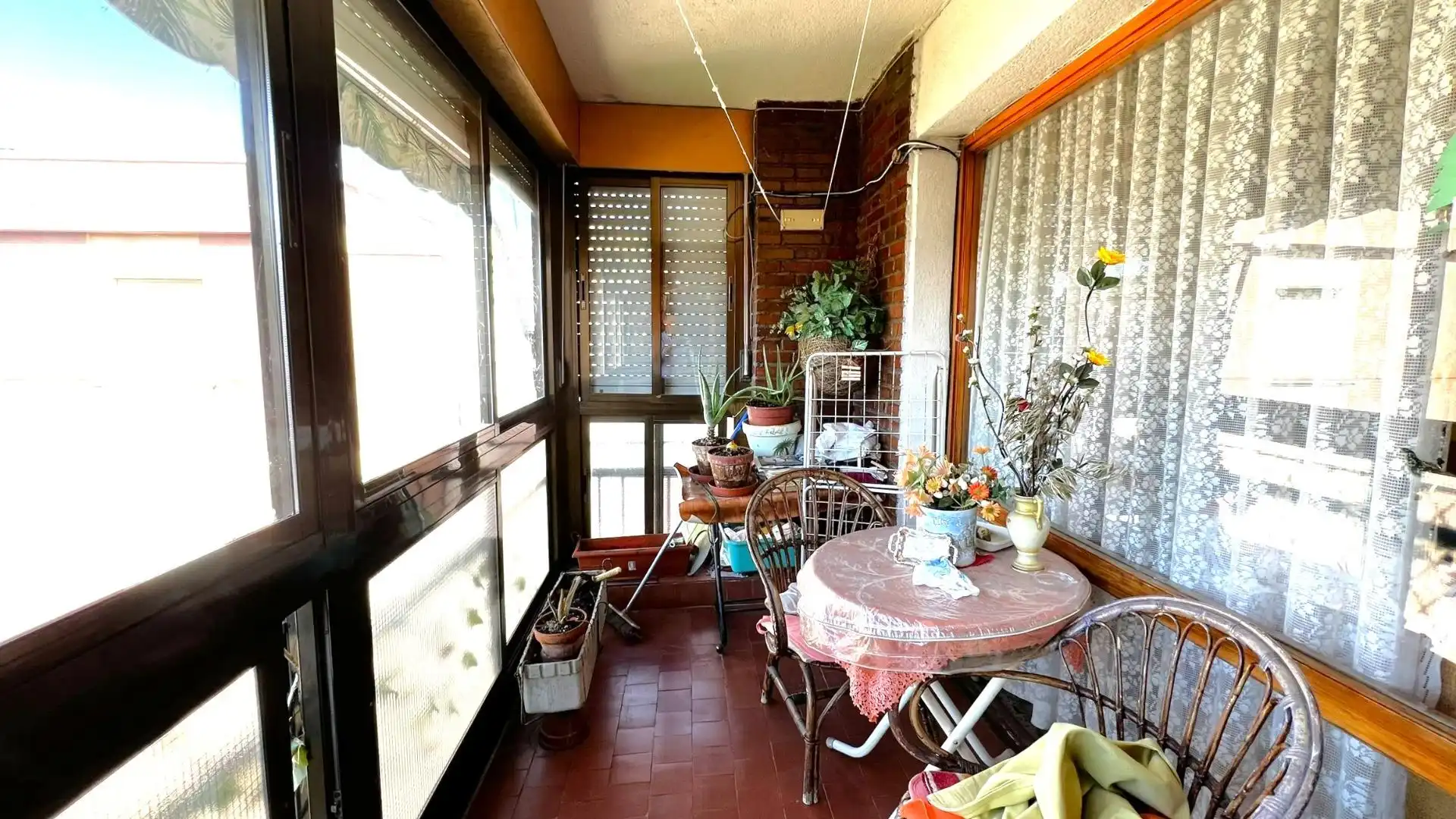 Terraza de Piso en venta en  Madrid Capital con Jardín privado, Parquet y Terraza