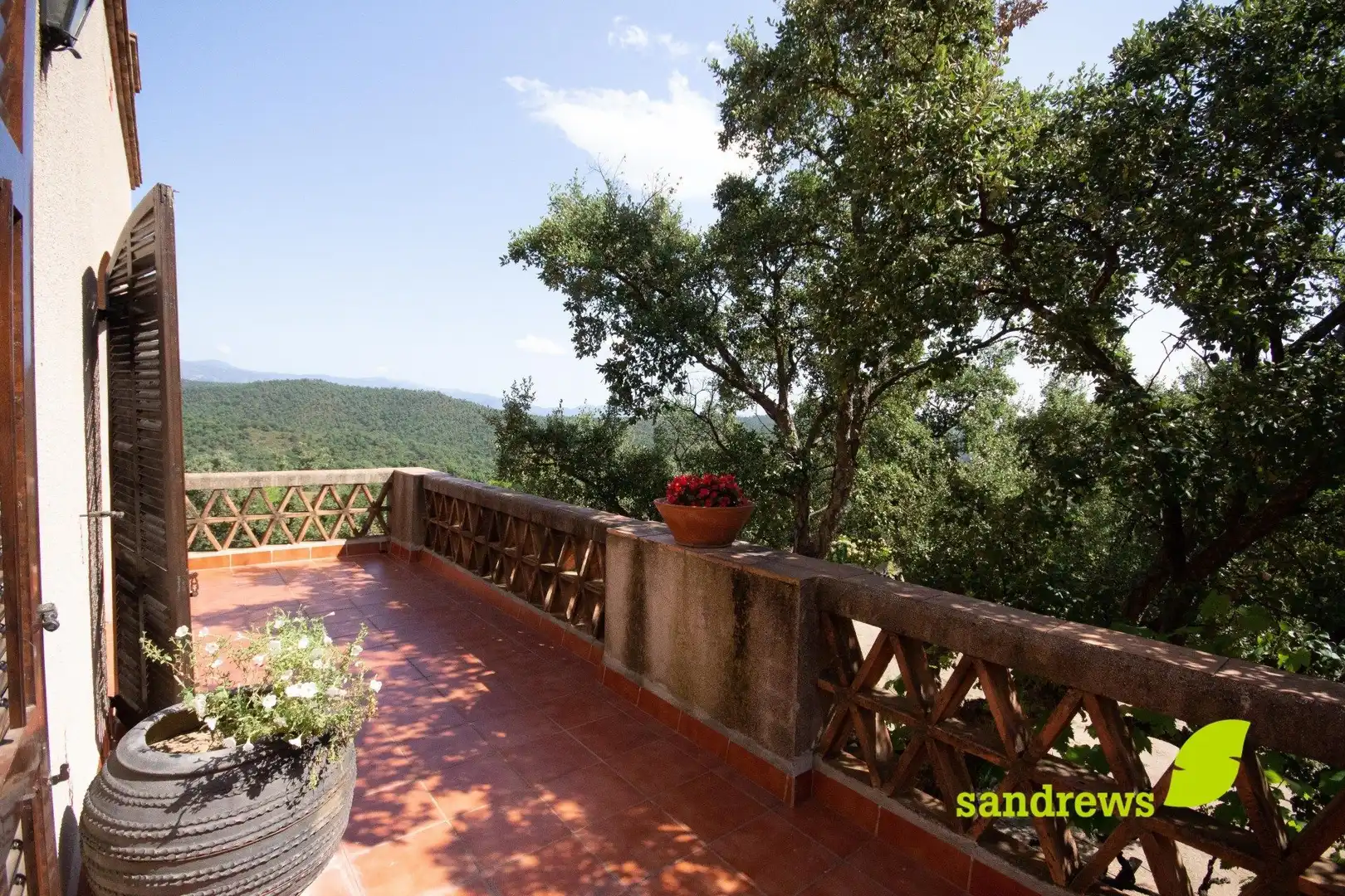 Terrassa de Casa o xalet en venda en Darnius amb Calefacció, Jardí privat i Terrassa