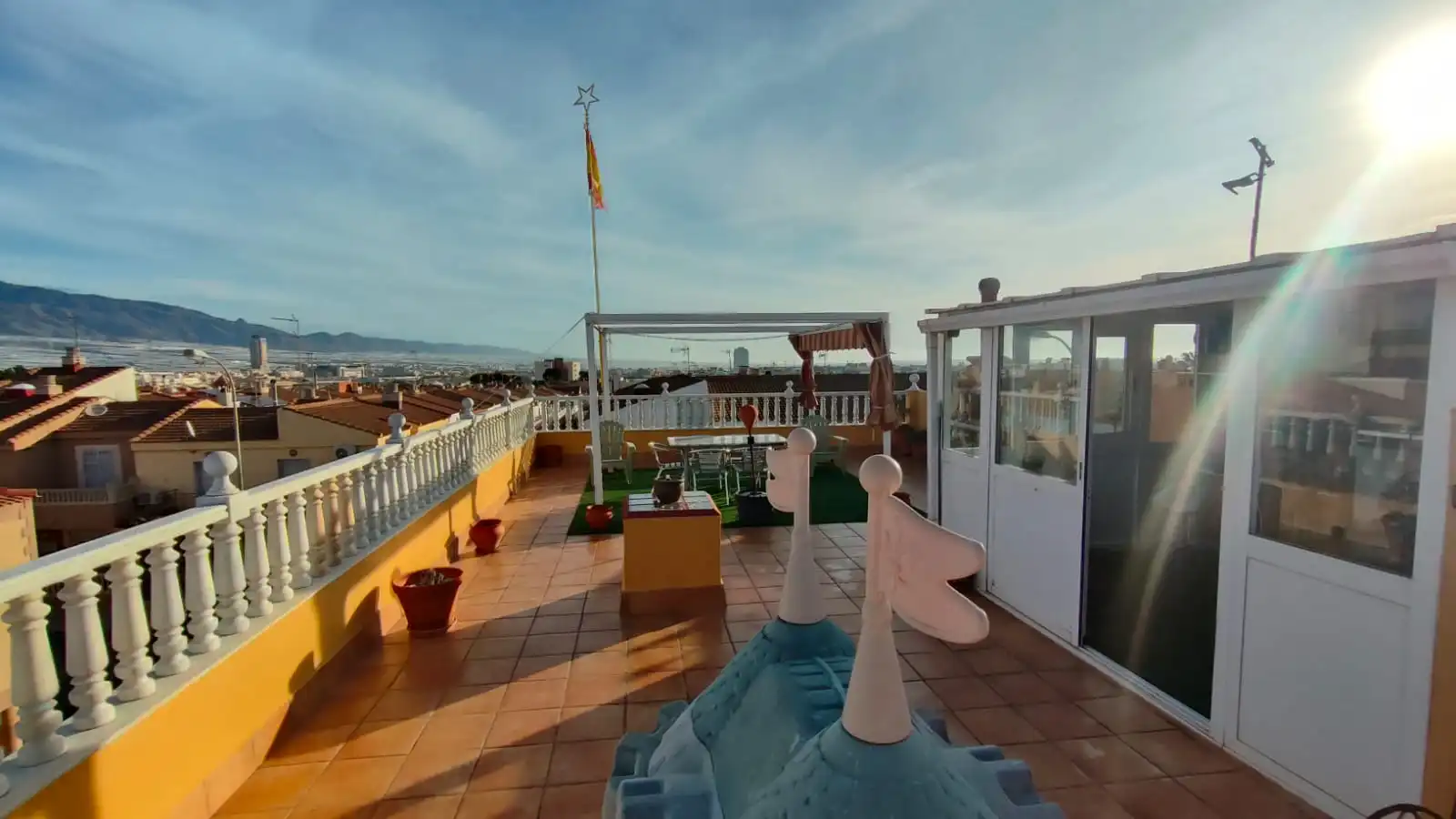 Terraza de Casa adosada en venta en El Ejido con Aire acondicionado, Parquet y Terraza