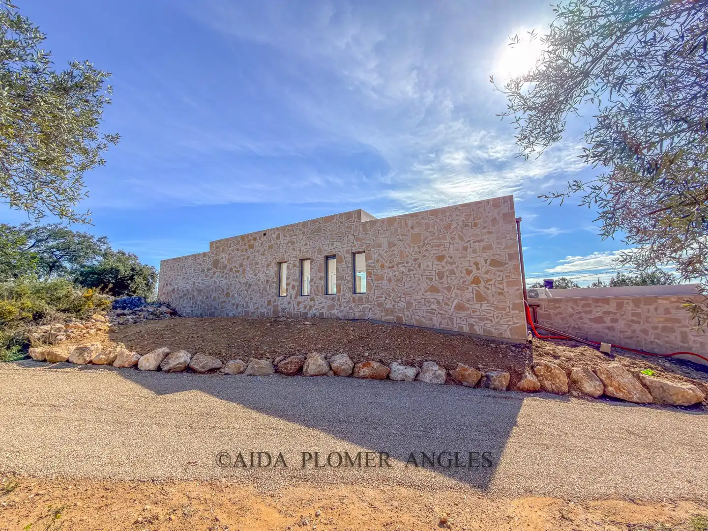 Vista exterior de Casa o xalet en venda en San Jorge / Sant Jordi amb Aire condicionat, Calefacció i Jardí privat