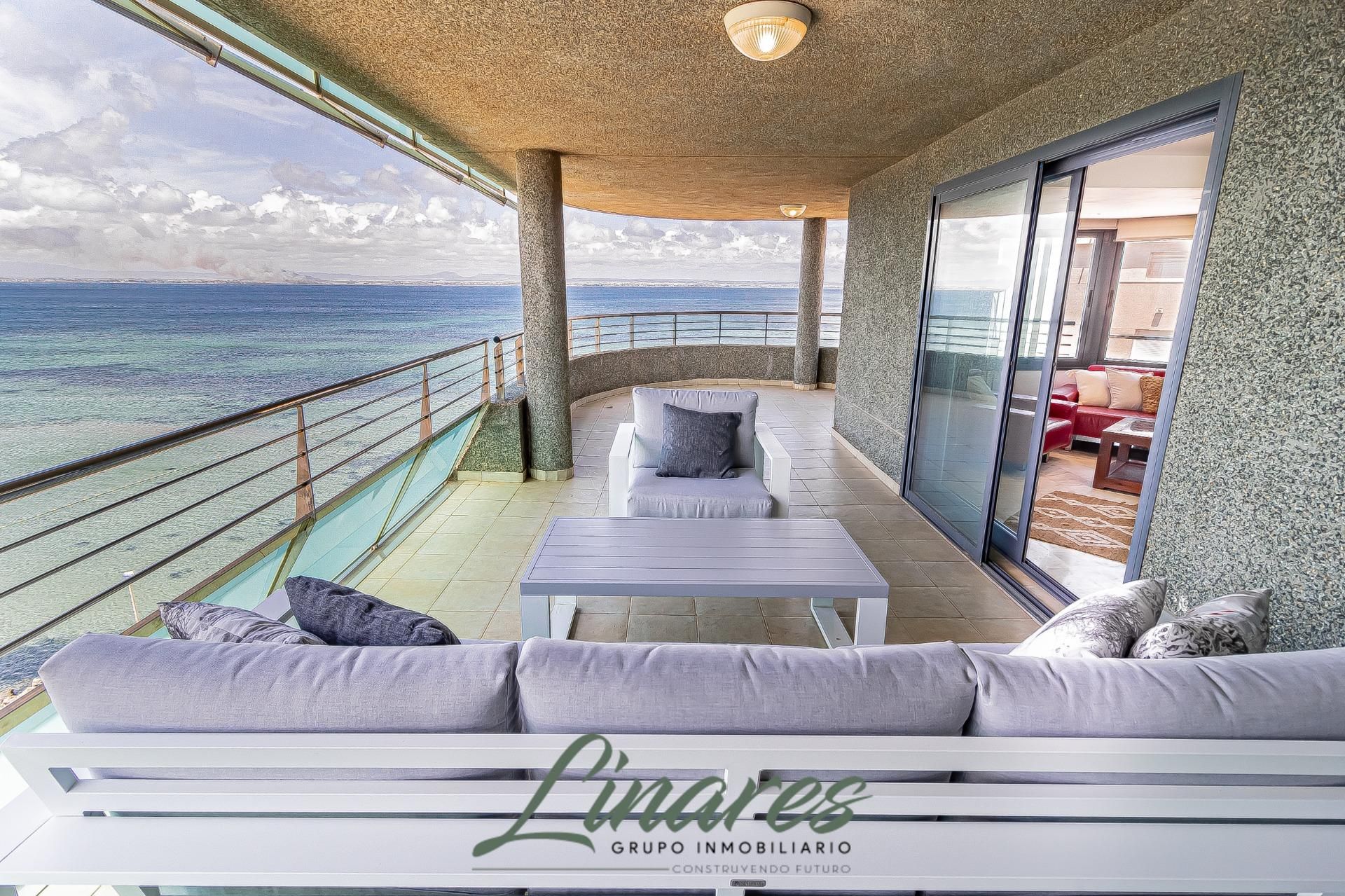 Terrace of Duplex for sale in La Manga del Mar Menor  with Air Conditioner, Parquet flooring and Terrace