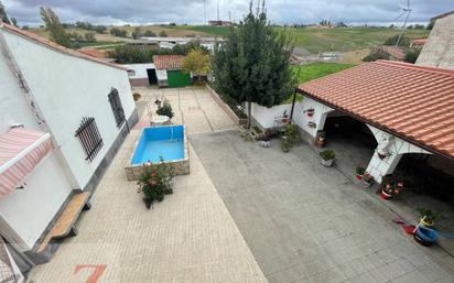 Swimming pool of House or chalet for sale in Morales del Vino  with Heating, Private garden and Terrace