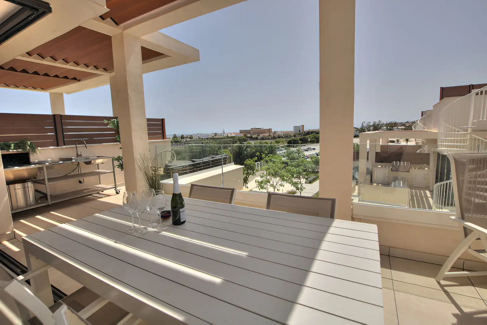 Terrassa de Àtic en venda en Mijas amb Aire condicionat, Terrassa i Piscina