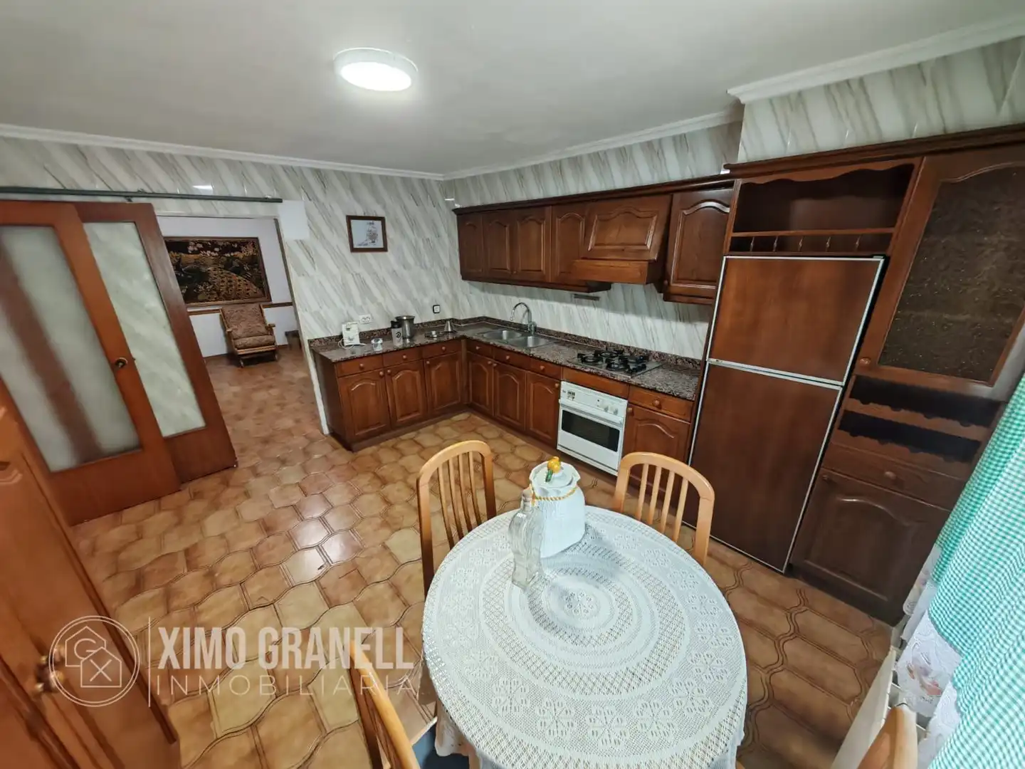 Cuina de Casa o xalet en venda en Castellón de la Plana / Castelló de la Plana amb Aire condicionat, Calefacció i Terrassa