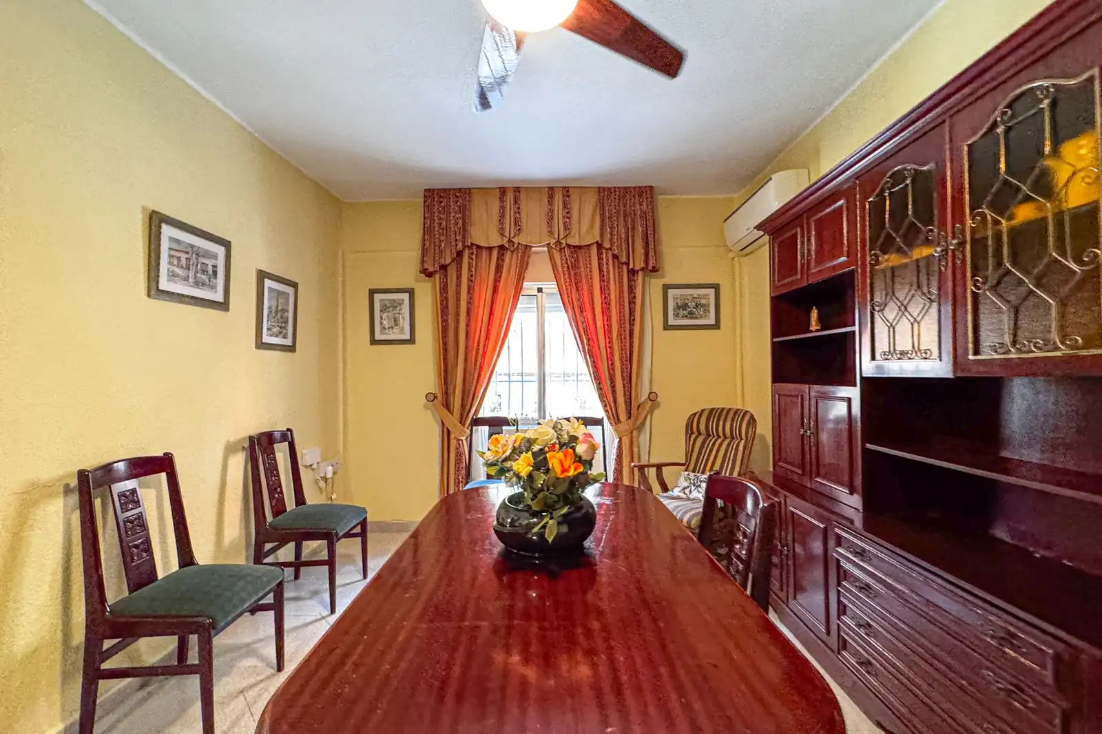 Dining room of Flat for sale in Almería  with Air Conditioner, Heating and Terrace