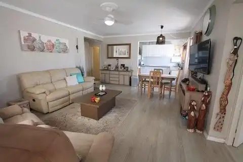 Living room of Flat for sale in Benalmádena  with Heating, Private garden and Terrace