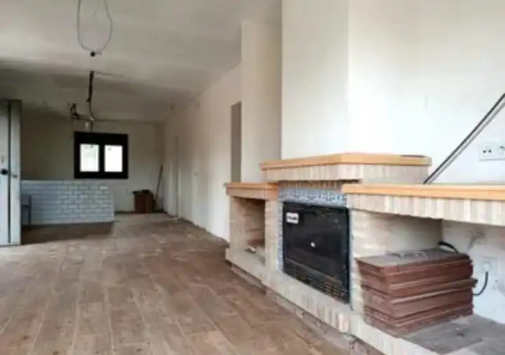 Living room of Houses for sale in Hinojos  with Heating, Private garden and Terrace