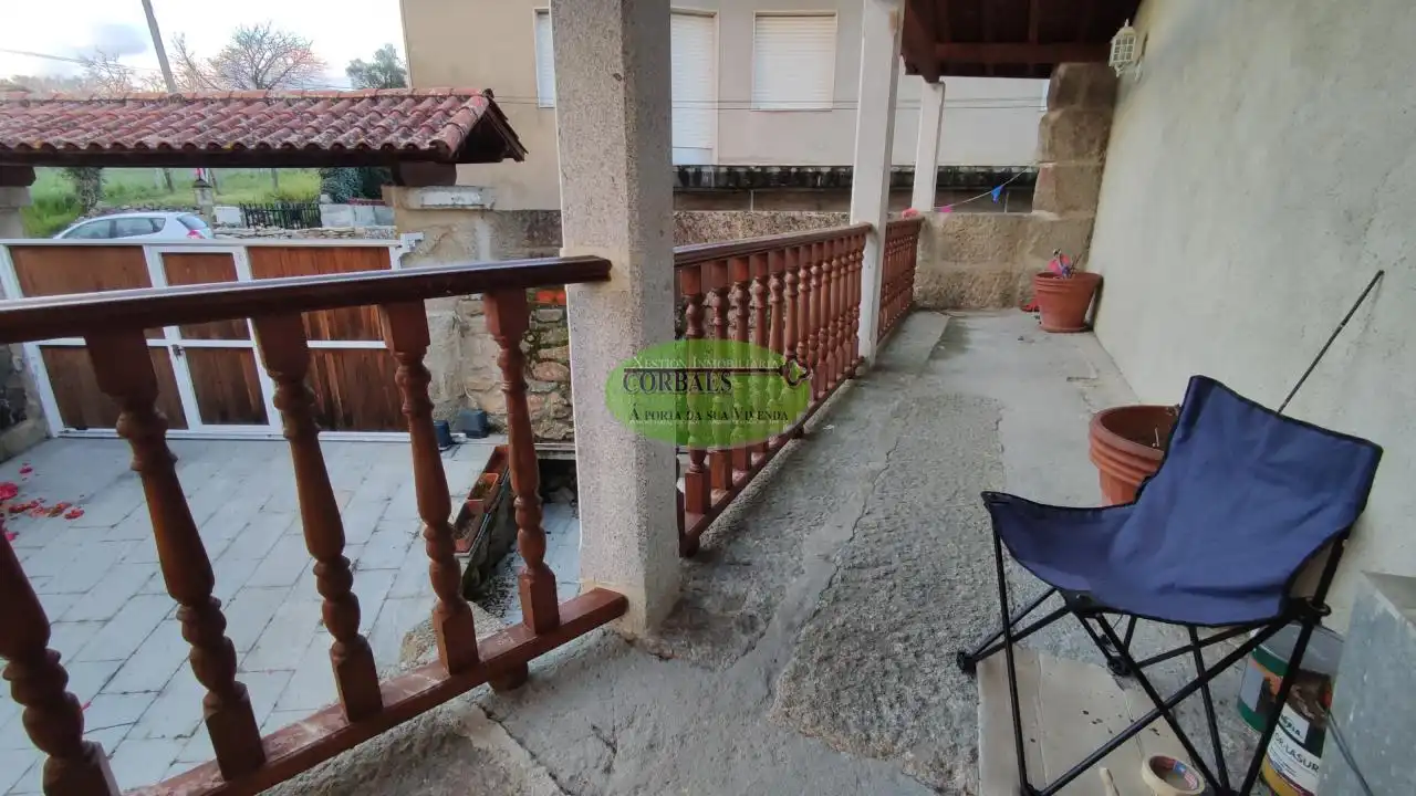 Terrassa de Casa o xalet en venda en Paderne de Allariz amb Calefacció, Jardí privat i Parquet