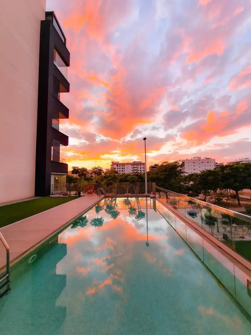 Piscina de Pis en venda en Elche / Elx amb Aire condicionat, Calefacció i Jardí privat